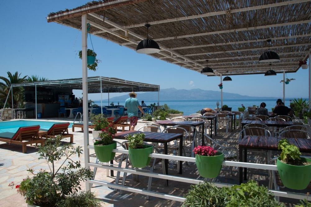 Perla Hotel Saranda Esterno foto